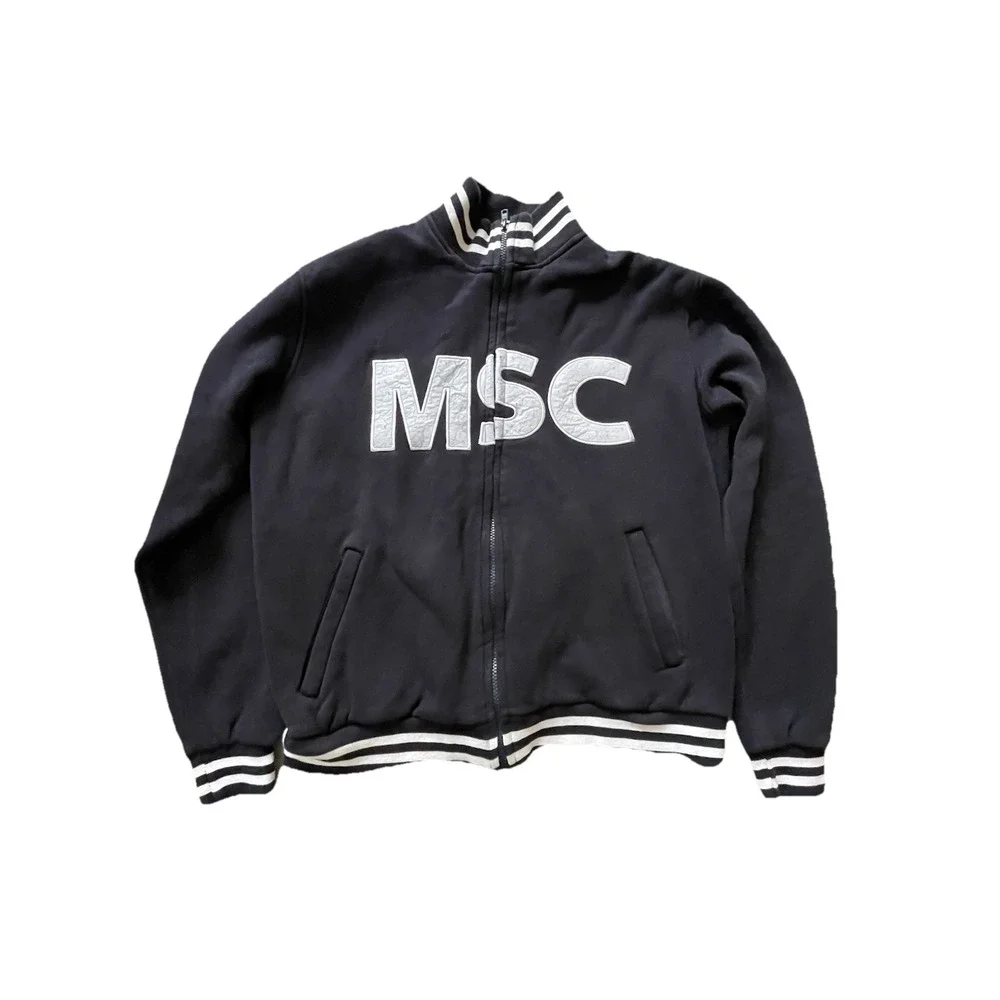 Stadium MSC Cruise‎ Italy Bomber Jacket – Men's Large Embroidered 2-sided - Picture 2 of 12